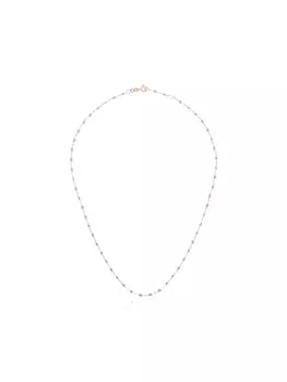 Колье из розового золота с бусинами Gigi Clozeau, розовый