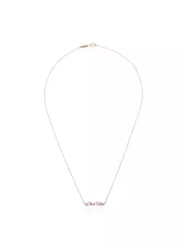 Колье из розового золота с сапфирами Suzanne Kalan, розовый