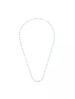 Колье из желтого золота с бриллиантами Gigi Clozeau, синий