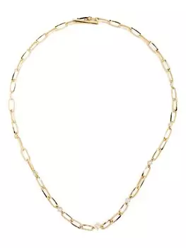 Колье из желтого золота с бриллиантами Lizzie Mandler Fine Jewelry, золотой