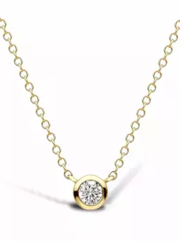 Колье из желтого золота с бриллиантами Pragnell, золотой