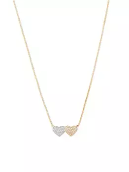 Колье из желтого золота с бриллиантами Sydney Evan, золотой