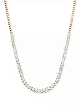 Колье из желтого золота с бриллиантами Anita Ko, золотой