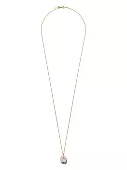 Колье из желтого золота с подвеской из жемчуга TASAKI, золотой