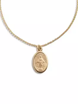 Колье из желтого золота с подвеской DOLCE & GABBANA, золотой