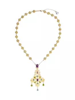 Колье из желтого золота с подвеской DOLCE & GABBANA, золотой