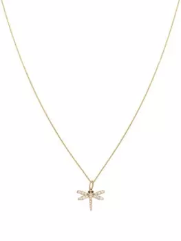 Колье из желтого золота с подвеской Sydney Evan, золотой