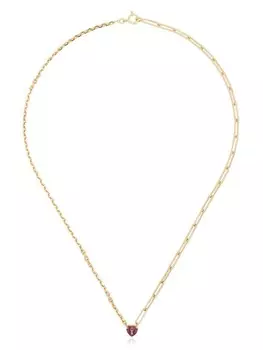 Колье из желтого золота с турмалином Yvonne Lon, золотой