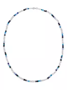 Колье Jadded Nugget DOWER AND HALL, синий