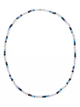 Колье Jadded Nugget DOWER AND HALL, синий