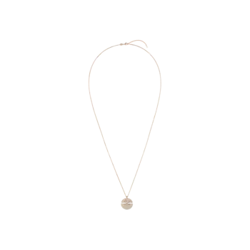 Колье jeux de liens harmony из розового золота с бриллиантовым паве Chaumet