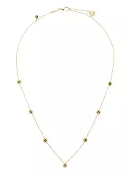 Колье Joy из желтого золота с турмалином и бриллиантами Brumani, золотой