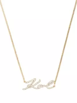 Колье K Signature Karl Lagerfeld, золотой