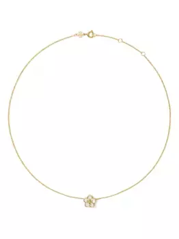 Колье Kira Flower с подвеской Tory Burch, золотой
