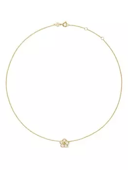 Колье Kira Flower Tory Burch, золотой