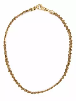 Колье Knot Braid Emanuele Bicocchi, золотой