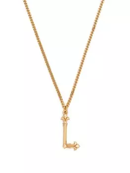 Колье L Alphabet Pendant Emanuele Bicocchi, золотой