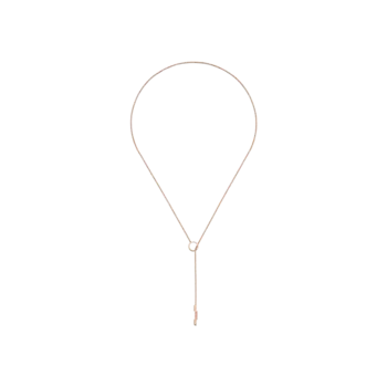 Колье-Лариат link to love из розового золота Gucci