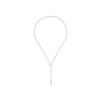 Колье-Лариат link to love из розового золота Gucci