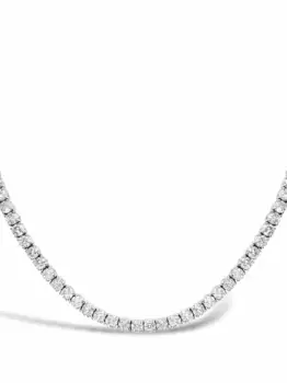 Колье Line из белого золота с бриллиантами Pragnell, серебяный
