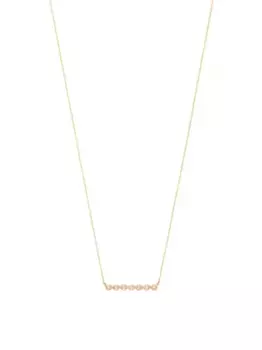 Колье Lulu Jack из желтого золота с бриллиантами Dana Rebecca Designs, золотой