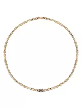 Колье Lumen из желтого золота с бриллиантами Officina Bernardi, золотой