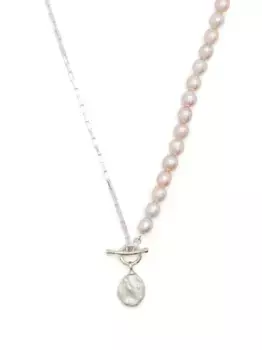 Колье Luna с жемчугом DOWER AND HALL, белый