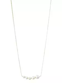 Колье Lune из желтого золота с жемчугом Sophie Bille Brahe, серебяный