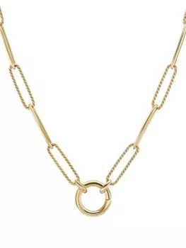 Колье Madison Elongated из желтого золота David Yurman, золотой