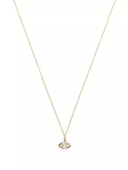 Колье Marquise Eye из желтого золота с бриллиантами Sydney Evan, золотой