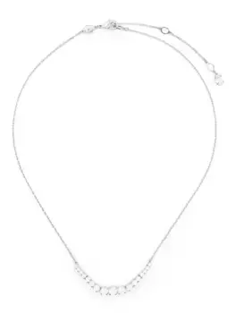 Колье Matrix Swarovski, серебяный