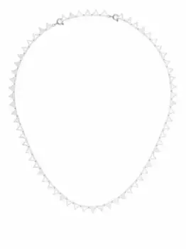 Колье Matrix Swarovski, серый