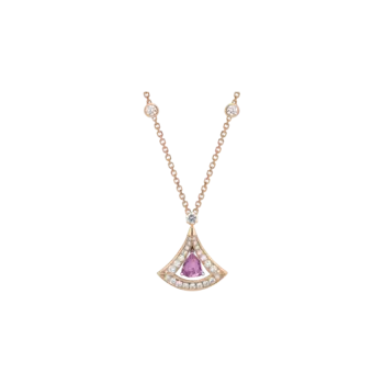 Колье мечты див с турмалином и бриллиантами Bulgari