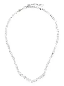 Колье Mesmera с кристаллами Swarovski, серебряный