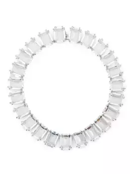 Колье Millenia Swarovski, серебяный