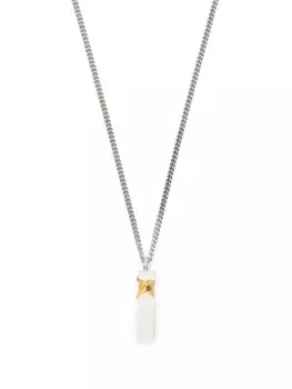 Колье Mined Cube с бриллиантами Tom Wood, серебряный