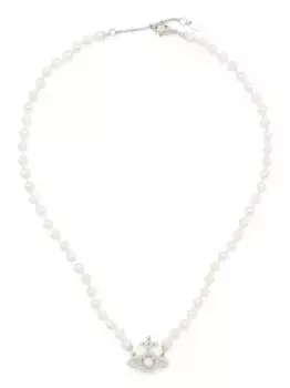 Колье Mini Bas Relief с подвеской Vivienne Westwood, серебяный