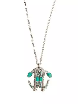 Колье Mirror Snake с подвеской Roberto Cavalli