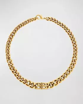 Колье Monaco Gourmette Balenciaga, цвет 0604 Antique Gold