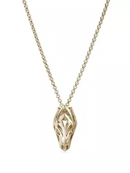 Колье Naga Pendant из желтого золота с бриллиантами John Hardy, золотой