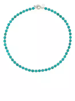 Колье Nuggets с жемчугом DOWER AND HALL, зеленый