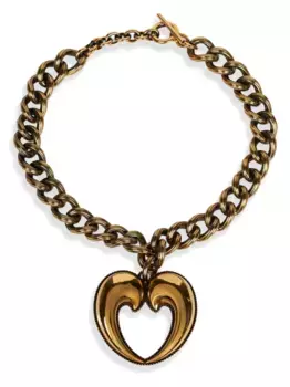 Колье Paisley Heart ETRO, золотой