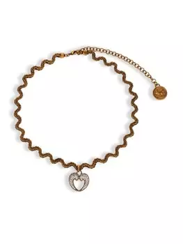 Колье Paisley Heart ETRO, золотой