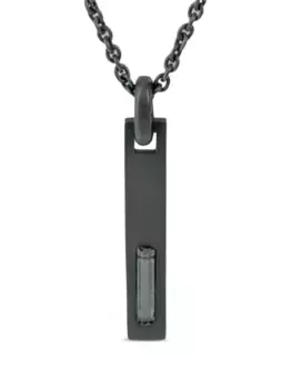 Колье Plate Parts of Four, черный