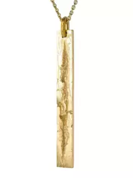 Колье Plate Parts of Four, золотой