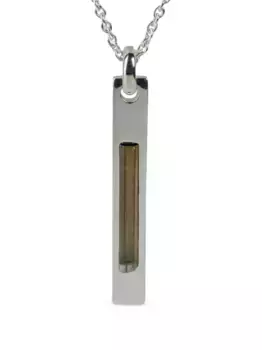 Колье Plate с дравитом Parts of Four, серебяный