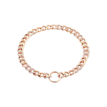 Колье Pomellato из розового золота с бриллиантами