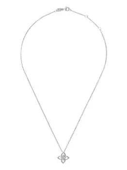 Колье Princess Flower из белого золота с бриллиантами Roberto Coin