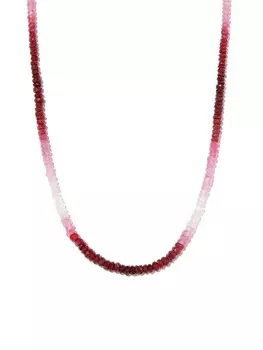 Колье Rocky из желтого золота с рубином Roxanne First, золотой