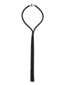 Колье с бахромой Fabiana Filippi, черный